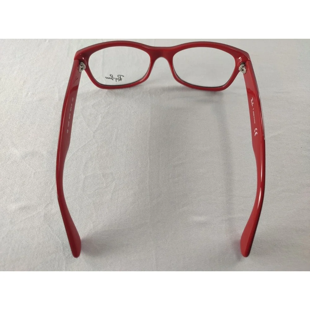 Ray-Ban RB1528 3573‎ Black Red Junior Kids Eyeglass Frames 48mm NWT + Case